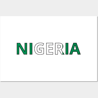 Drapeau Nigeria Posters and Art